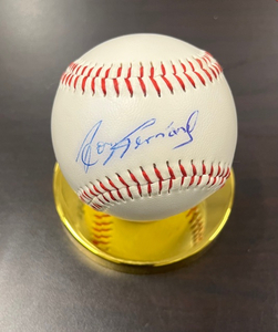 Baseball Tony Fernandez signed