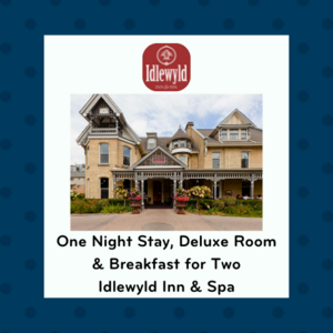 Deluxe Inn Room & Breakfast for Two - Idlewyld Inn