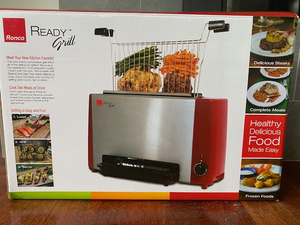 Ronco Ready Grill - cooks quick food like a BBQ!