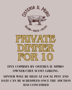 Osteria il Muro Private Dinner