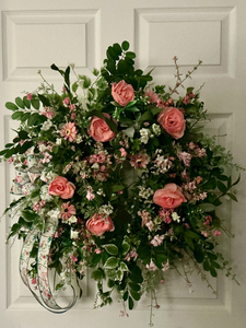Spring Floral Wreath