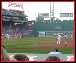 Club-level seats at Fenway!