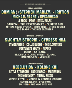 Reggae Rise Up Oregon (2) 3 Day Festival Passes