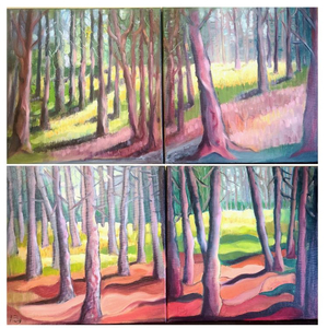 Colour of the Forest I, II, III, IV