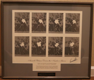 "Arnold Palmer Drives the Number 1 Green"