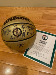 Signed Celtics Ball!