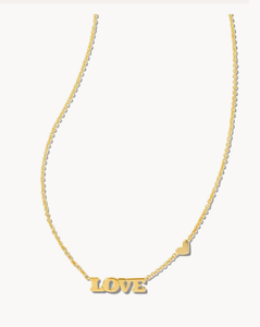 Love Pendant Necklace