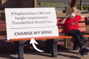 "Change My Mind" Sign