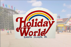 Retired Holiday World Sign