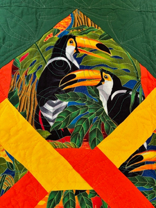 Toucan Tango in Parrot-dise Quilt