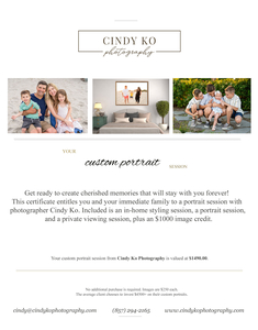 Family Photo Session with Cindy Ko