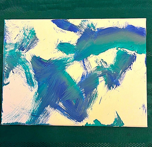 Painting by Keju Orangutan