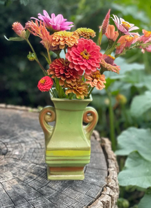 Floral Arrangement in Vintage Vase