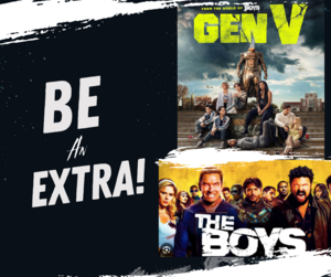 Be an Extra on The Boys Season 5 or Gen V Season 3
