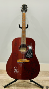 Classic Rock Legends - Signed Acoustic Guitar