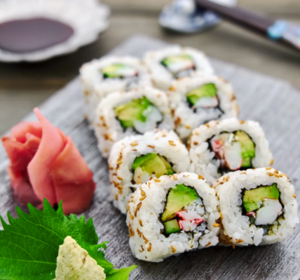 California Roll-Making Class for 6!