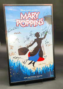 Autographed and Framed Mary Poppins