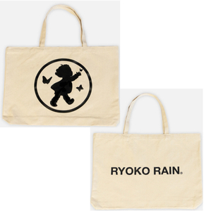 A28 - Ryoko Rain Canvas Extra Large Tote