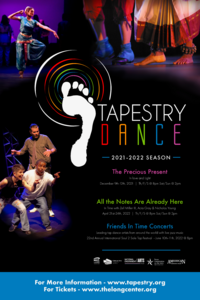 Tapestry Dance Marquis Show Poster '21-'22 Season