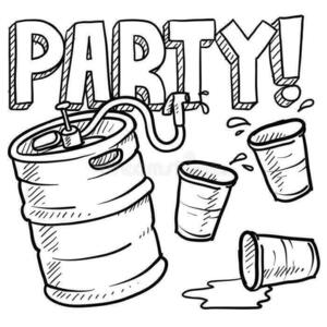 Keg Party At The Pioneer Saloon