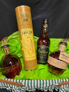 Buffalo Trace Bourbon Basket