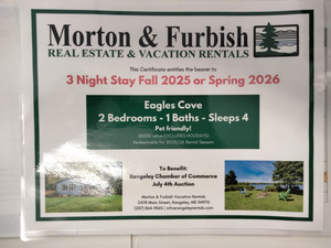 3 Night Stay Fall 2025 or Spring 2026 Eagles Cove