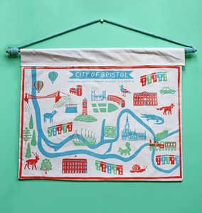 City of Bristol Wall Hanging