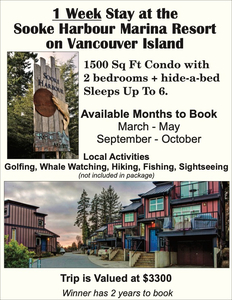 Sooke Harbour Marina Resort Getaway