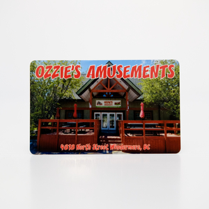 Ozzie's Amusements Gift Card