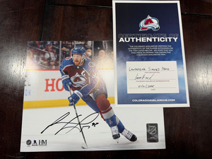 Gabriel Landeskog Signed Avalanche Photo