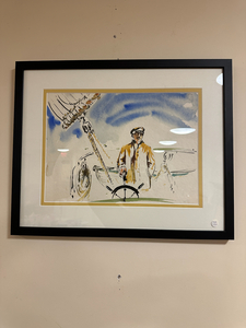 Sea Captain - Original Watercolor