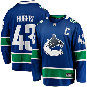 LIVE AUCTION *Autographed Quinn Hughes Jersey*