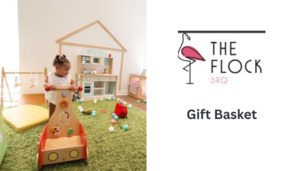 Gift Basket with a GC for 4 Classes