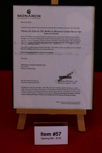 Monarch Casino Gift Certificate