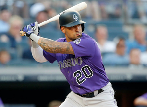 Autographed Bat & Cleats by MLB Star Ian Desmond