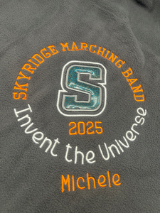 2025 Show-Inspired Custom Embroidered Blanket