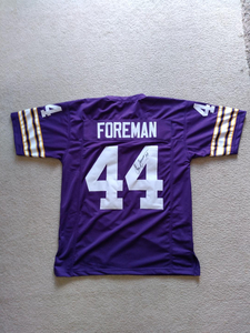 Chuck Foreman Autographed Minnesota Vikings Jersey