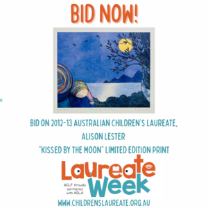 Alison Lester "Kissed by the Moon" Print