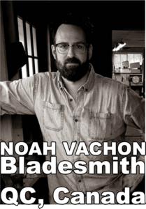 Forged Knife by Noah Vachon – Created at CanIRON X