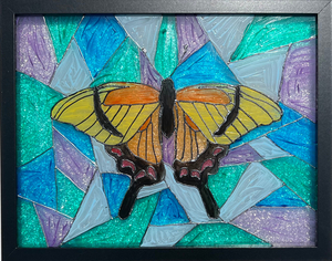 “‘Stained-Glass’ Butterfly” by Hailey