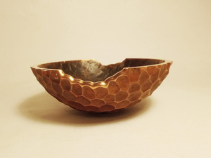 Faceted Copper Bowl - By Daryl Richardson