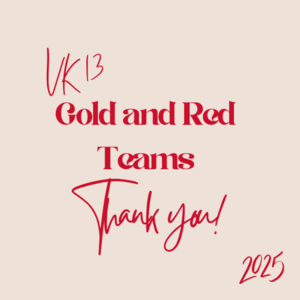 VK U13 Team - Gold and Red