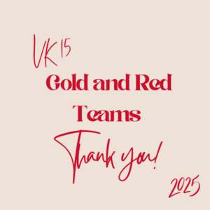 VK U15 Team - Gold and Red