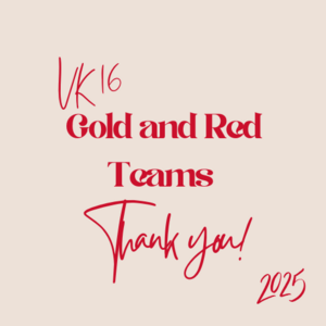 VK U16 Team - Gold and Red