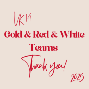VK U14 Team - Gold and Red
