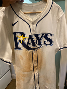 Junior Caminero Game Used Jersey