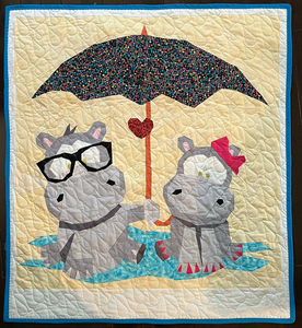 Hippo Love Quilt