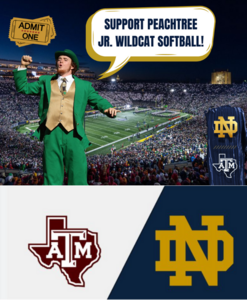 2 TICKETS to Notre Dame & Texas A&M Game