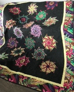 Handmade Quilt - "The Pinwheel"  82 x 102