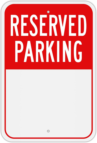 PHHS reserved Staff Parking Spaces